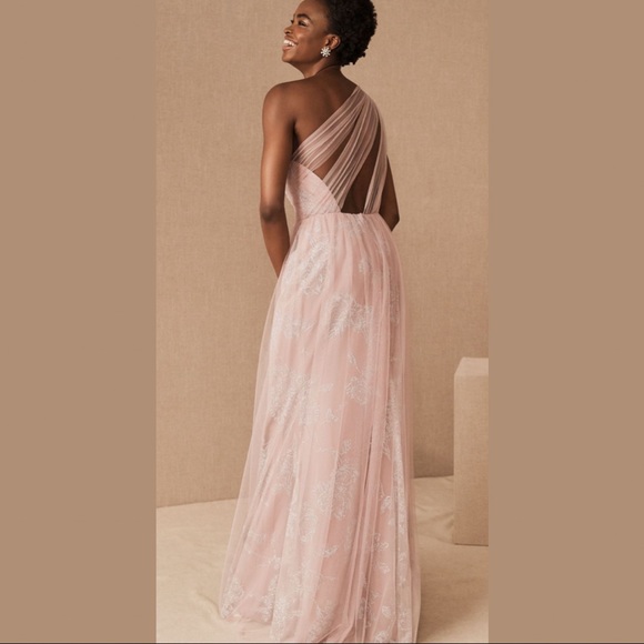 Anthropologie BHLDN Hayley Paige Phoebe Gown Sz 10 - Picture 3 of 13